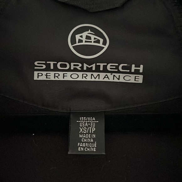Stormtech Black Long Women’s Raincoat XS - Picture 4 of 8